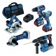 PACK PRO 5 OUTILS 18V LI-ION 5AH - 0615990K9J