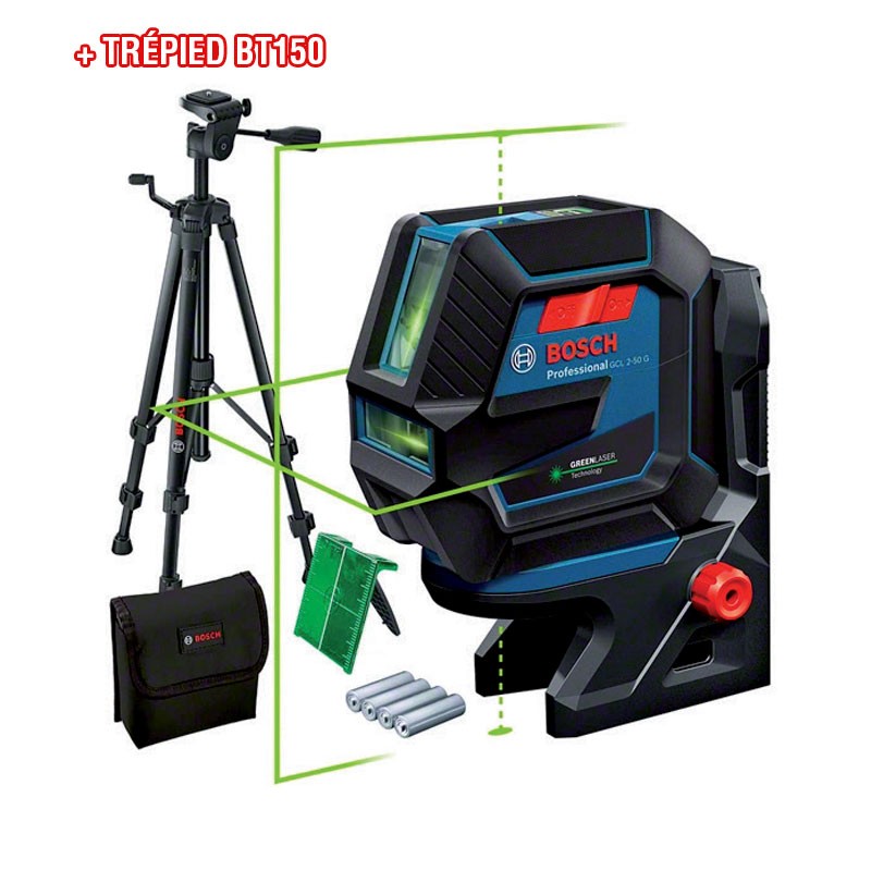 LASER VERT POINTS ET LIGNES GCL2-50 G