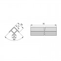 ANGLE 90° PLASLINE 2