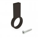 SUPPORT CENTRAL POUR BARRE D’ARMOIRE - MOKA