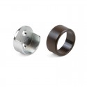 SUPPORT LATERAL POUR BARRE D’ARMOIRE - MOKA