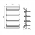 RANGEMENTS DE CHAUSSURES LATERAL EXTRACTIBLES - MOKA