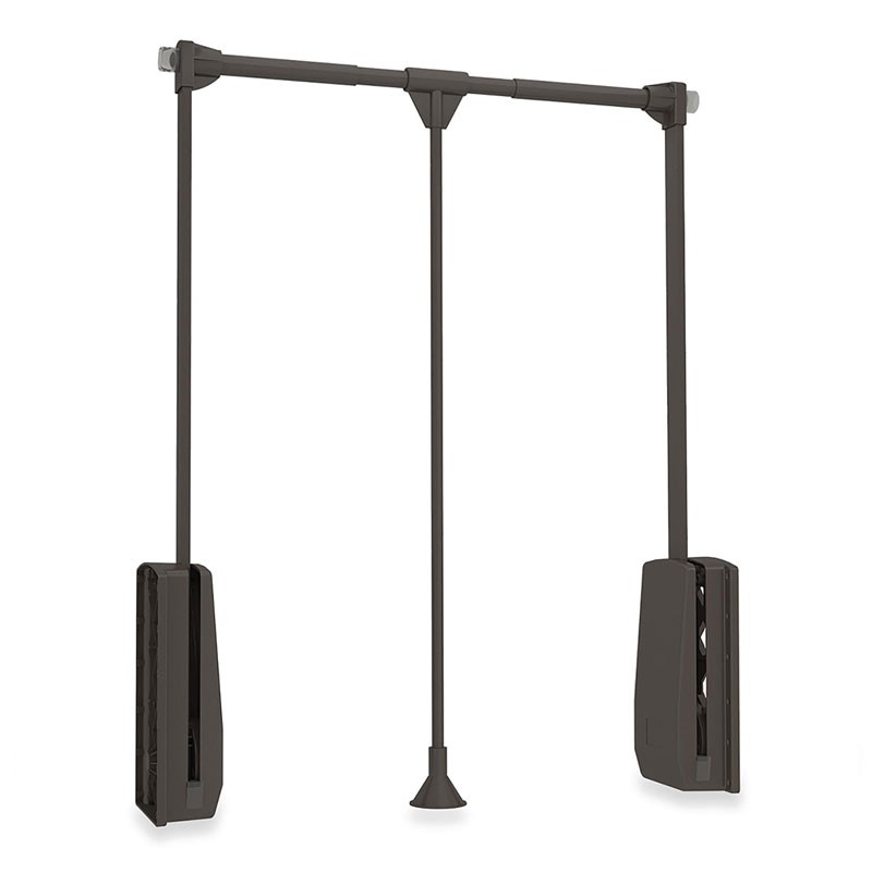 PENDERIE RABATTABLE POUR ARMOIRE - MOKA