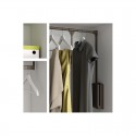 PENDERIE RABATTABLE POUR ARMOIRE - MOKA