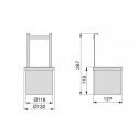 PORTE-COUVERTS DE CUISINE TITANE