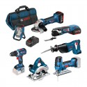 PACK 7 MACHINES 0615990K1D 18V 5AH