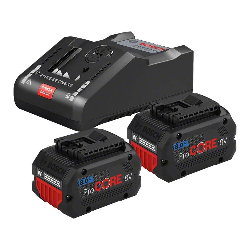 PACK CHARGEUR GAL18V + 2 BATTERIES 8 AH