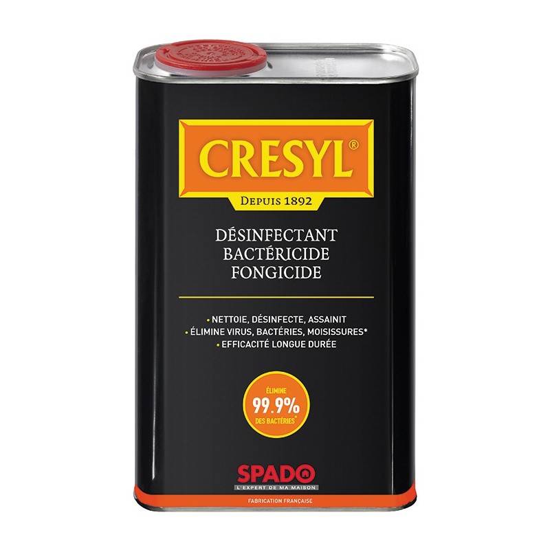 CRESYL Bactéricide Fongicide 1 litre