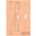 CREMONE POMPIER ROTATIVE