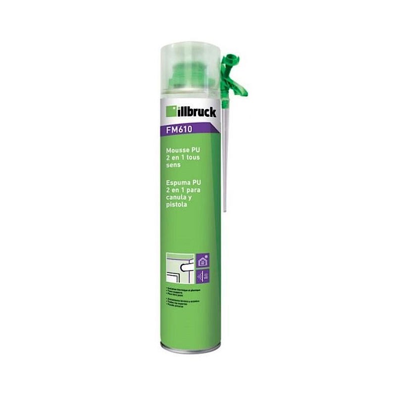 MOUSSE POLYURETHANE FM610 2 EN 1