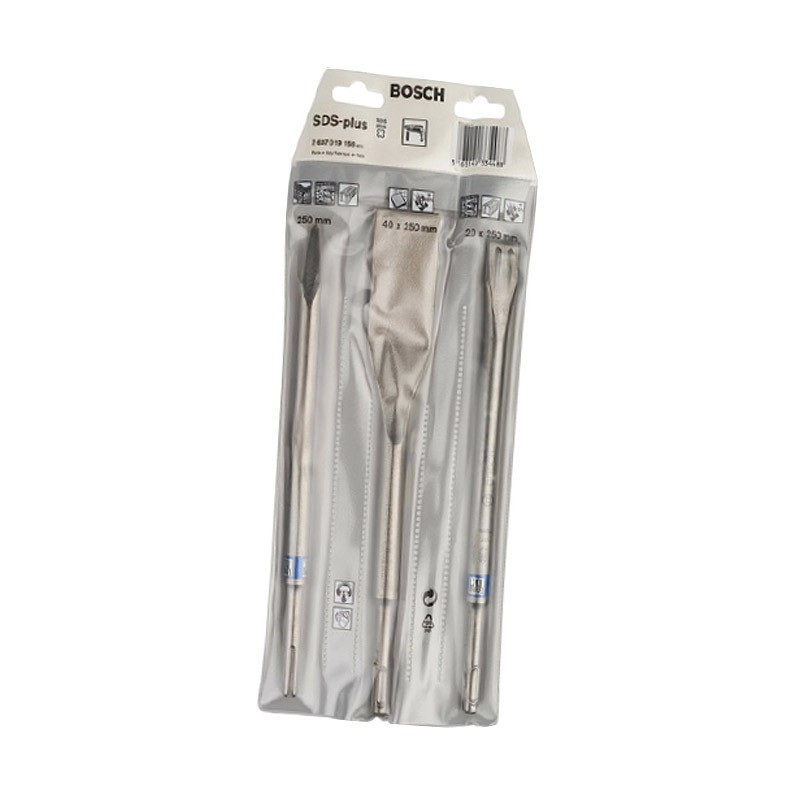 SET DE 3 BURINS SDS-PLUS