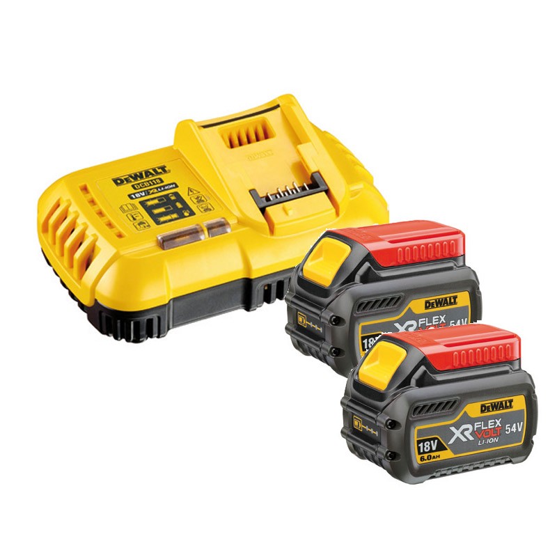 Pack 2 batteries XR FLEXVOLT 18V/54V