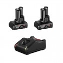 STARTER SET 2 BATTERIES 12V 6.0AH