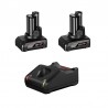 STARTER SET 2 BATTERIES 12V 6.0AH