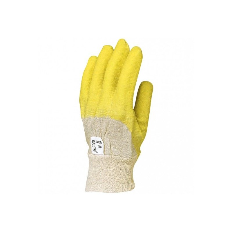 GANT JAUNE LATEX CREPE EUROSTRONG 3800