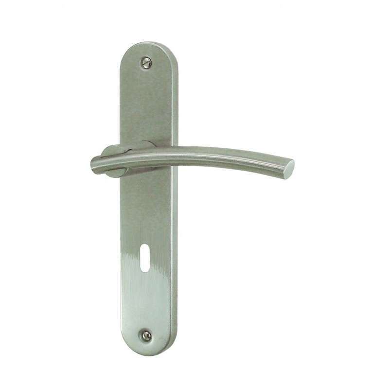 ENSEMBLE PLAQUE MEDIUM INOX MAT