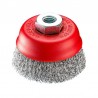 BROSSE TORSADE INOX D70 M14