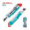 CUTTER 18X100MM A MOLETTE