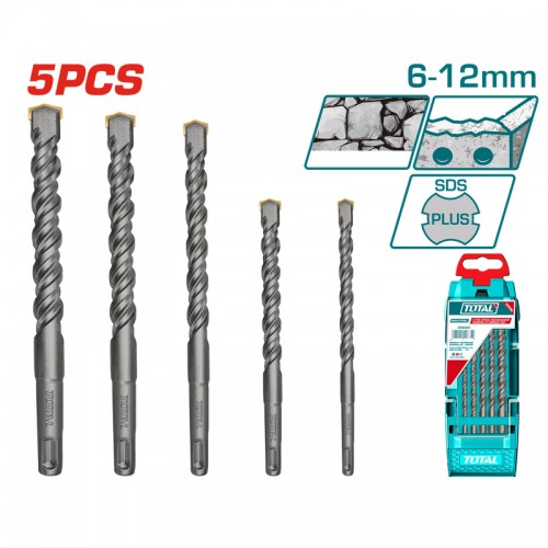COFFRET 5 FORETS BETON SDS+