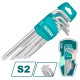 JEU DE 9 CLES TORX