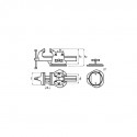 ETAU D'ETABLI REGLABLE 240MM DOLEX 57