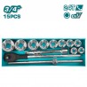 COFFRET DOUILLES CAMION 15 PCS