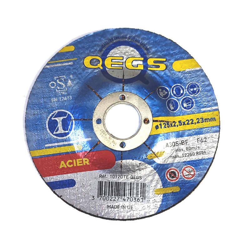 DISQUE DE TRONCONNAGE ACIER