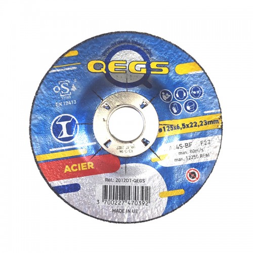DISQUE A EBARBER ACIER QEGS