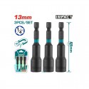 3 EMBOUTS DE SERRAGE MAG D13MM