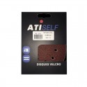 LOT DE 5 DISQUES VELCRO 8 TROUS