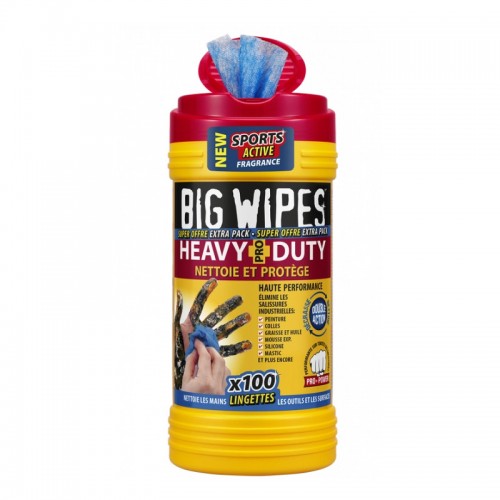 TUBE DE 100 LINGETTES WIPES