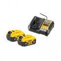 PACK 2 BATTERIES XR 18V 5AH + CHARGEUR