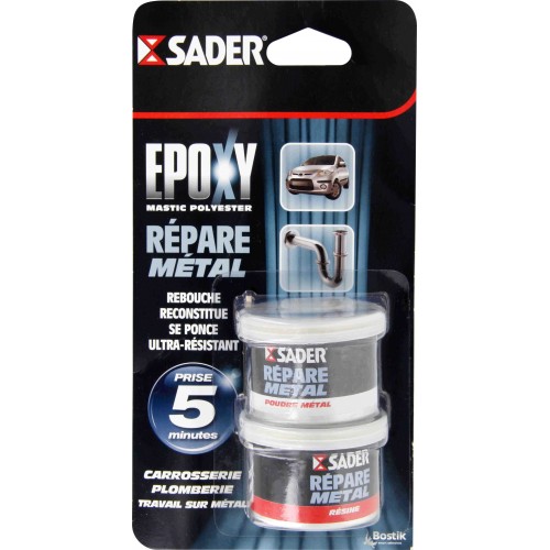 Colle Epoxy Répare Métal