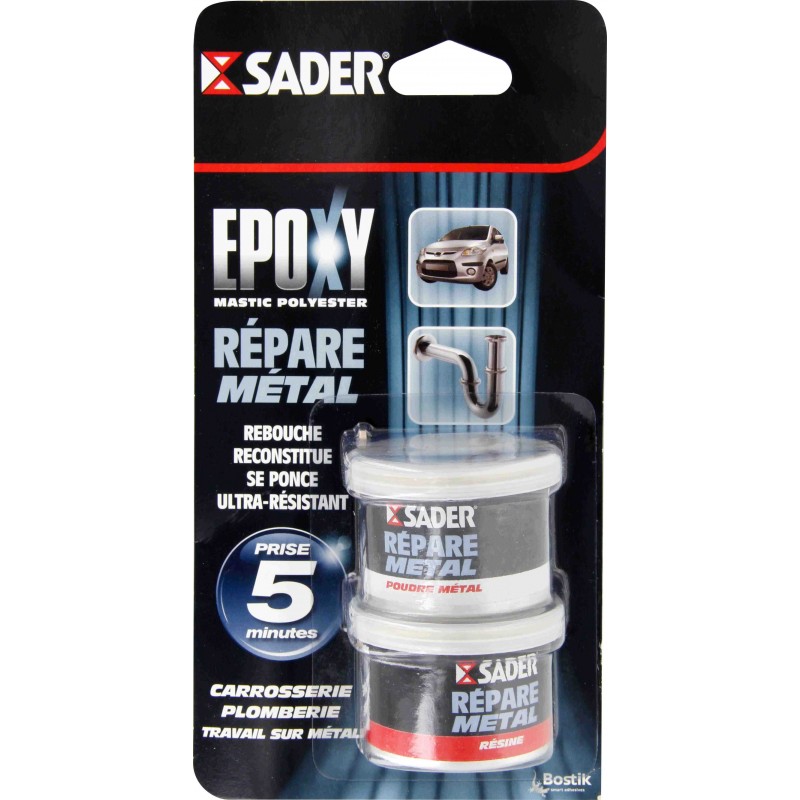 Colle Epoxy Répare Métal