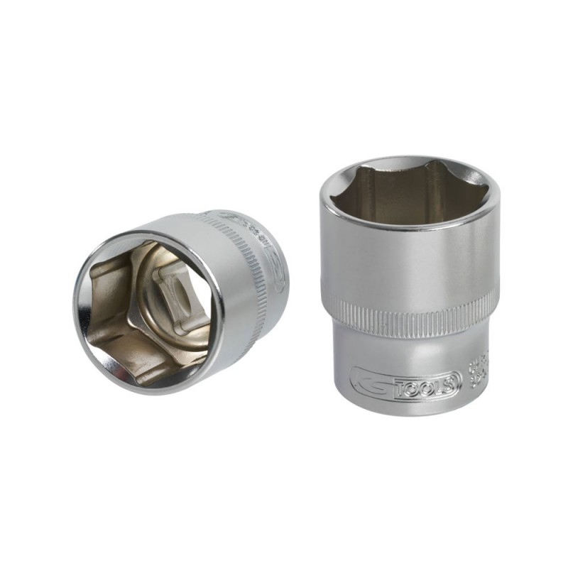 DOUILLE TRIPLE CHROMEE - 1/2"
