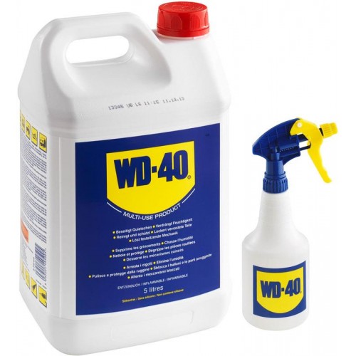 Dégrippant multifonction WD-40 - 5L + Spray